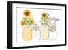 Mason Jar Floral 6-Kimberly Allen-Framed Art Print