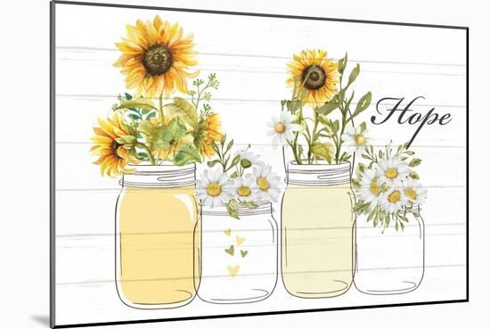 Mason Jar Floral 6-Kimberly Allen-Mounted Art Print