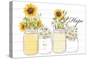 Mason Jar Floral 6-Kimberly Allen-Stretched Canvas