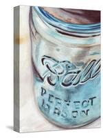 Mason Jar I-Redstreake-Stretched Canvas