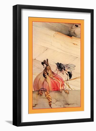 Mason-Wasp-Edward Detmold-Framed Art Print