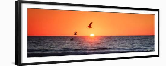 Masonboro Inlet Sunrise I-Alan Hausenflock-Framed Premium Giclee Print