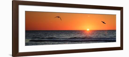 Masonboro Inlet Sunrise II-Alan Hausenflock-Framed Art Print