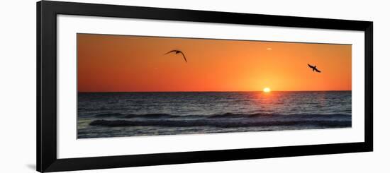 Masonboro Inlet Sunrise II-Alan Hausenflock-Framed Art Print