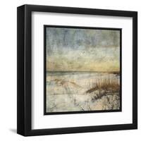 Masonboro Island No. 15-John W^ Golden-Framed Art Print