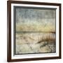 Masonboro Island No. 15-John W^ Golden-Framed Art Print