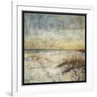 Masonboro Island No. 15-John W^ Golden-Framed Art Print