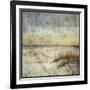Masonboro Island No. 15-John W^ Golden-Framed Art Print
