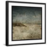 Masonboro Island No. 1-John W^ Golden-Framed Art Print