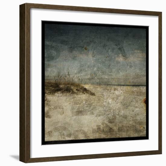 Masonboro Island No. 1-John W^ Golden-Framed Art Print