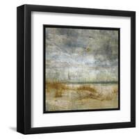 Masonboro Island No. 4-John W^ Golden-Framed Art Print