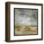 Masonboro Island No. 4-John W^ Golden-Framed Art Print