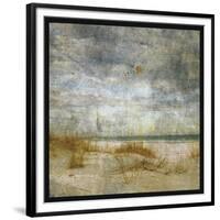 Masonboro Island No. 4-John W^ Golden-Framed Art Print