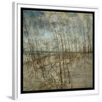 Masonboro Island No. 6-John W^ Golden-Framed Art Print