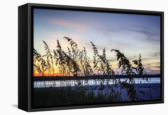 Masonboro Sunset II-Alan Hausenflock-Framed Stretched Canvas