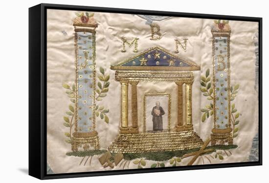 Masonic apron, Grande Loge de France, France-Godong-Framed Stretched Canvas