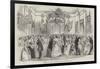 Masonic Ball in the Town-Hall, Salford-null-Framed Giclee Print