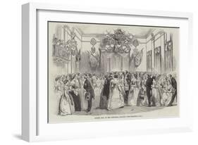 Masonic Ball in the Town-Hall, Salford-null-Framed Giclee Print