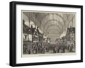 Masonic Bazaar and Fancy Fair in the Exhibition Palace, Dublin-null-Framed Giclee Print