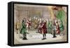 Masonic Ceremony in France-null-Framed Stretched Canvas