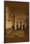 Masonic Hall - Philadelphia - Interior-Frederick Gutenkunst-Framed Art Print