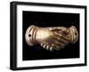 Masonic Handshake. Symbol, End of 19th C-null-Framed Photographic Print