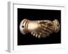 Masonic Handshake. Symbol, End of 19th C-null-Framed Photographic Print