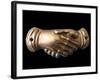 Masonic Handshake. Symbol, End of 19th C-null-Framed Photographic Print