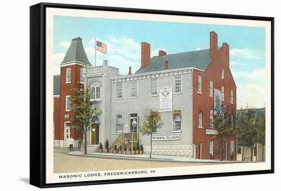 Masonic Lodge, Fredericksburg, Virginia-null-Framed Stretched Canvas