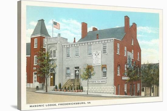 Masonic Lodge, Fredericksburg, Virginia-null-Stretched Canvas