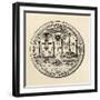 Masonic Seal, 1802, from 'The History of Freemasonry, Volume III', Published by Thomas C. Jack,…-null-Framed Giclee Print