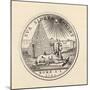 Masonic Seal, from 'The History of Freemasonry, Volume III', Published by Thomas C. Jack, London,…-null-Mounted Giclee Print