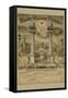 Masonic Symbols - Master Masons Diploma-Bishop-Framed Stretched Canvas
