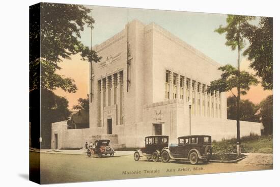 Masonic Temple, Ann Arbor, Michigan-null-Stretched Canvas