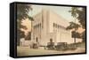 Masonic Temple, Ann Arbor, Michigan-null-Framed Stretched Canvas