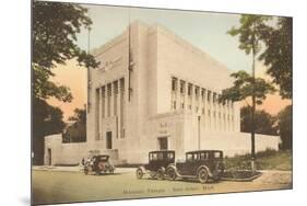 Masonic Temple, Ann Arbor, Michigan-null-Mounted Premium Giclee Print