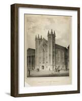Masonic Temple, Boston, 1832-Benjamin F. Nutting-Framed Giclee Print