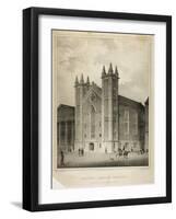 Masonic Temple, Boston, 1832-Benjamin F. Nutting-Framed Giclee Print