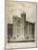 Masonic Temple, Boston, 1832-Benjamin F. Nutting-Mounted Giclee Print