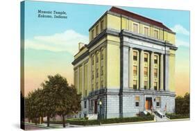 Masonic Temple, Kokomo, Indiana-null-Stretched Canvas