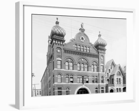 Masonic Temple, Lansing, Mich.-null-Framed Photo