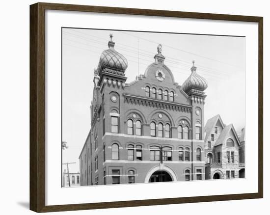 Masonic Temple, Lansing, Mich.-null-Framed Photo