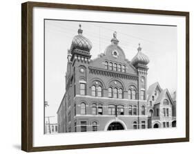 Masonic Temple, Lansing, Mich.-null-Framed Photo