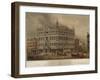 Masonic Temple-Buford-Framed Art Print