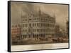 Masonic Temple-Buford-Framed Stretched Canvas