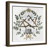 Masonic Tools-null-Framed Art Print