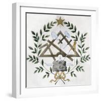 Masonic Tools-null-Framed Art Print