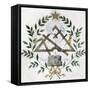 Masonic Tools-null-Framed Stretched Canvas