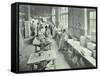 Masonry Students, School of Building, Brixton, London, 1911-null-Framed Stretched Canvas