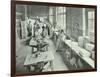 Masonry Students, School of Building, Brixton, London, 1911-null-Framed Photographic Print